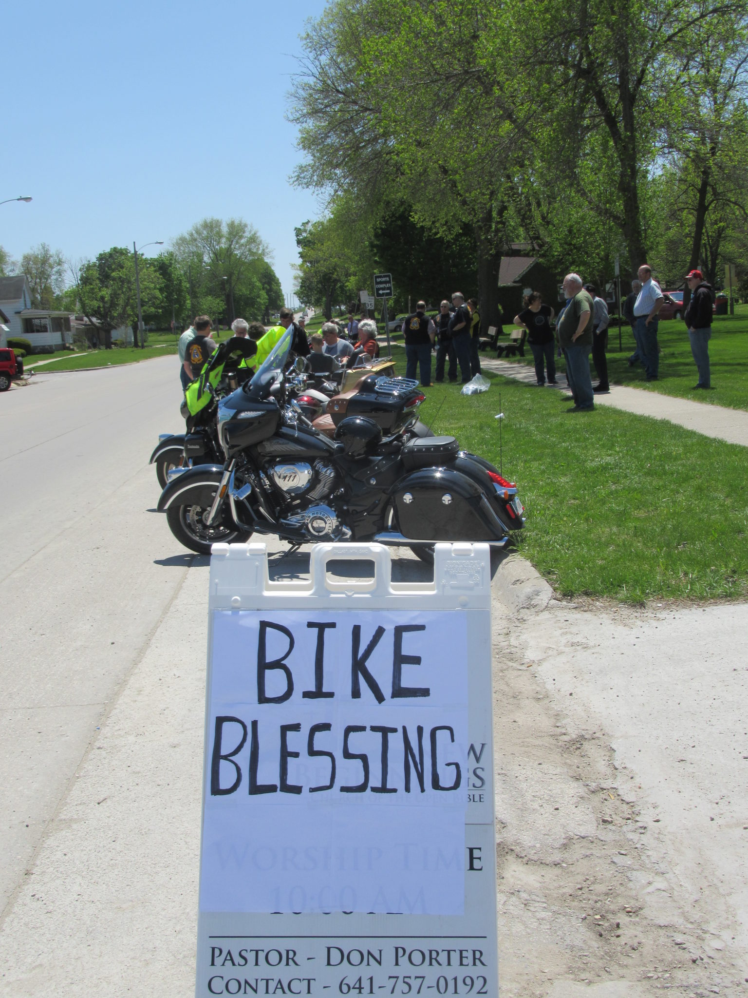  Blessing of the Bikes with CMA