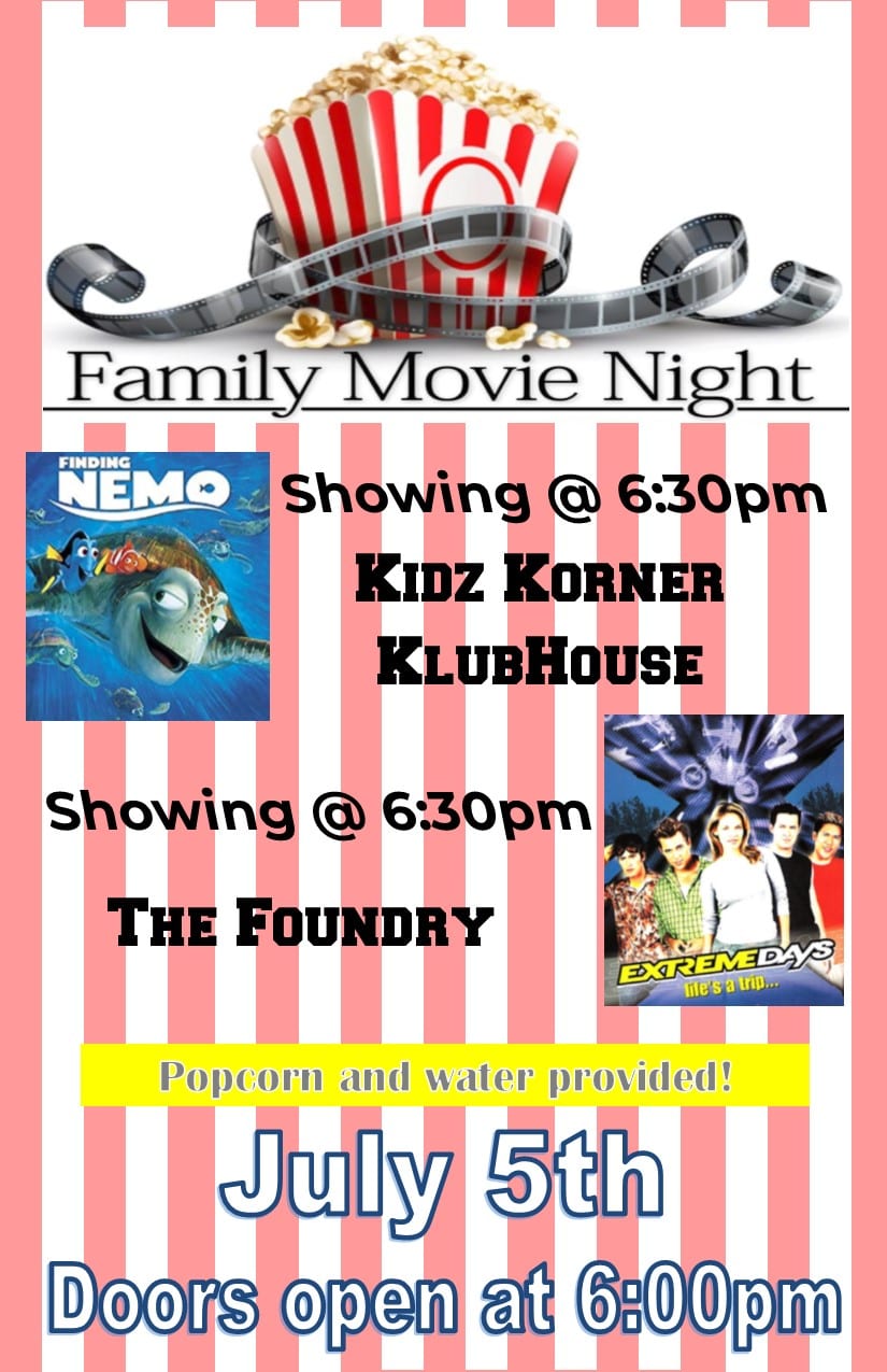 Family Movie Night Pearland New Harvest Christian Fellowship