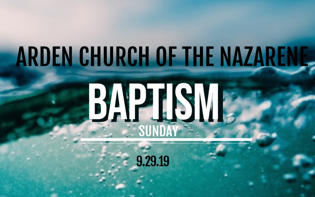 Baptism Sunday