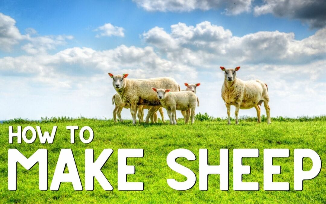 How to Make Sheep – Mark 2:2-5