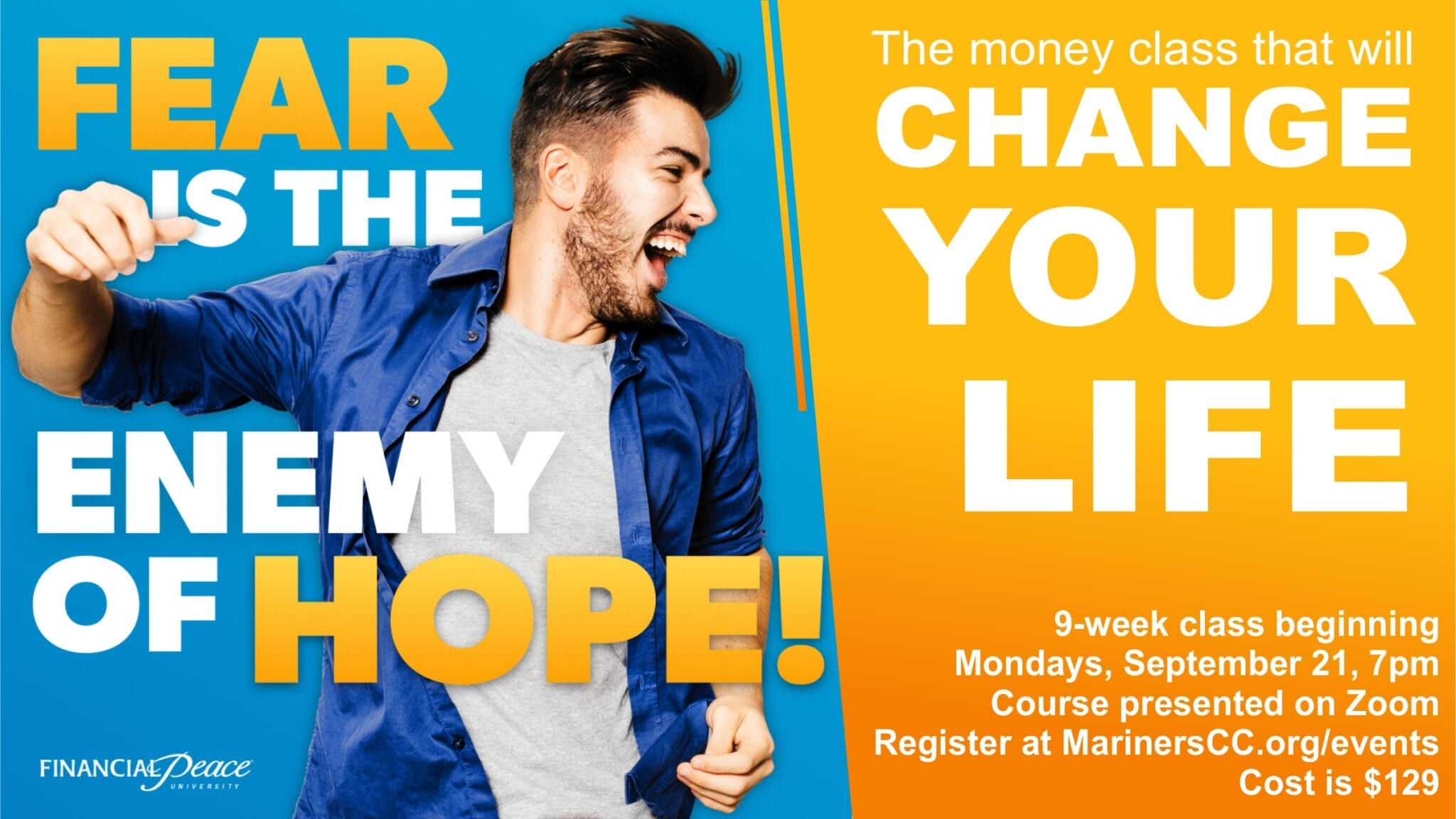 Financial Peace Class Beginning September 21