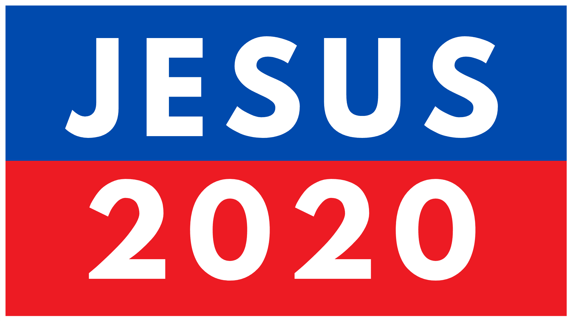 Jesus 2020 – A Political Church