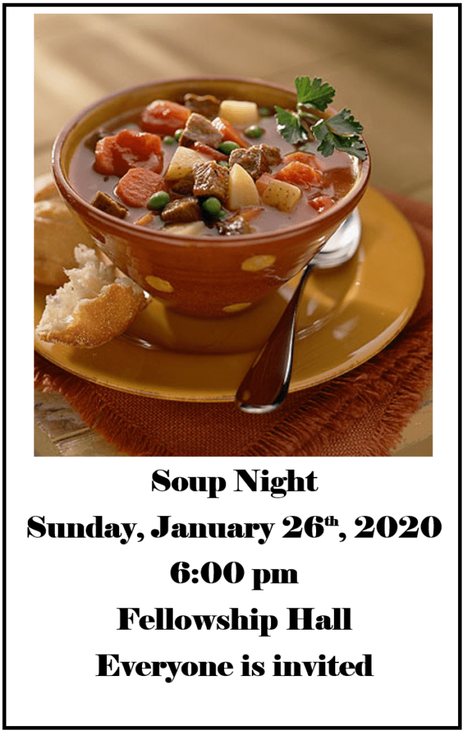 Soup Night Winston Salem First Pentecostal Holiness Church