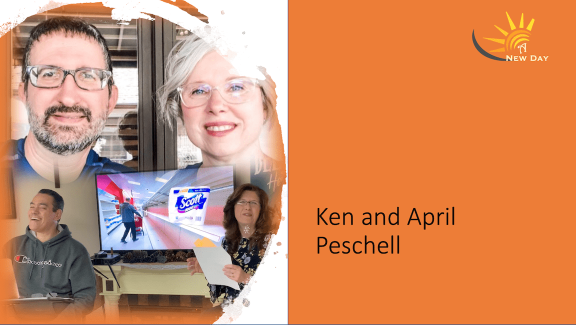 A New Day With Ken and April Peschell!