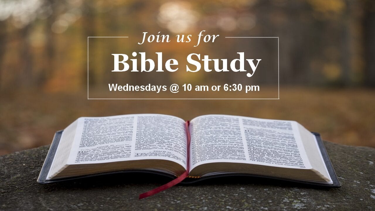 Wed Evening Bible Study & Prayer | Glen Burnie Baptist Church