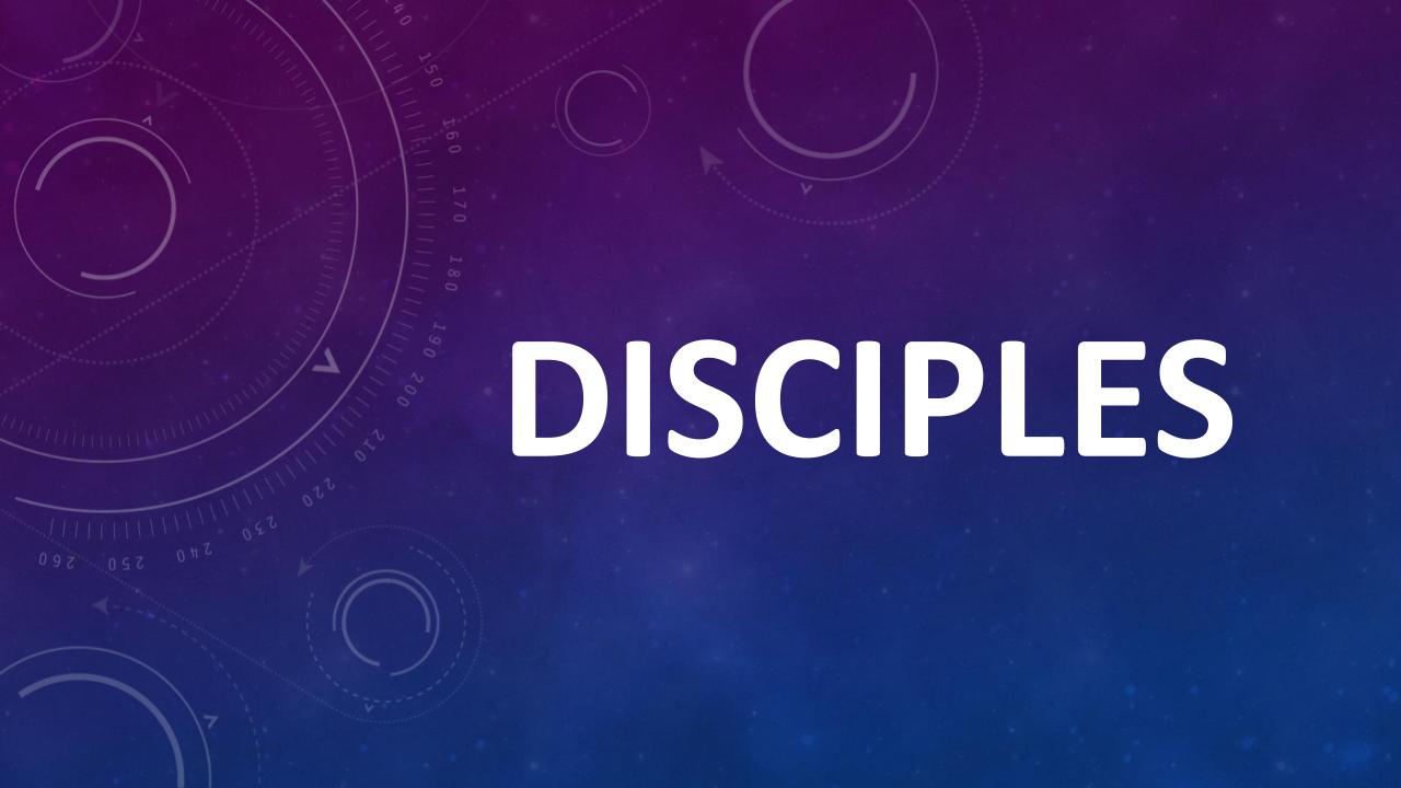 Disciples; January 2, 2022 Sermon