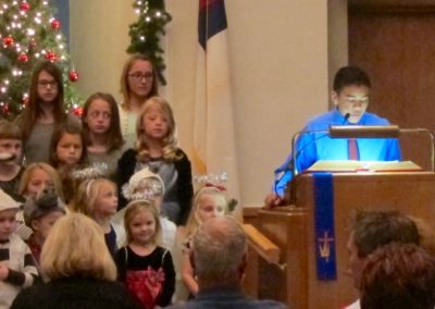 Sunday School Christmas Program 2015