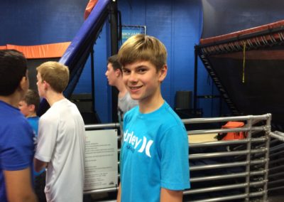 confirmation Youth at SkyZone Trampoline Park 2016