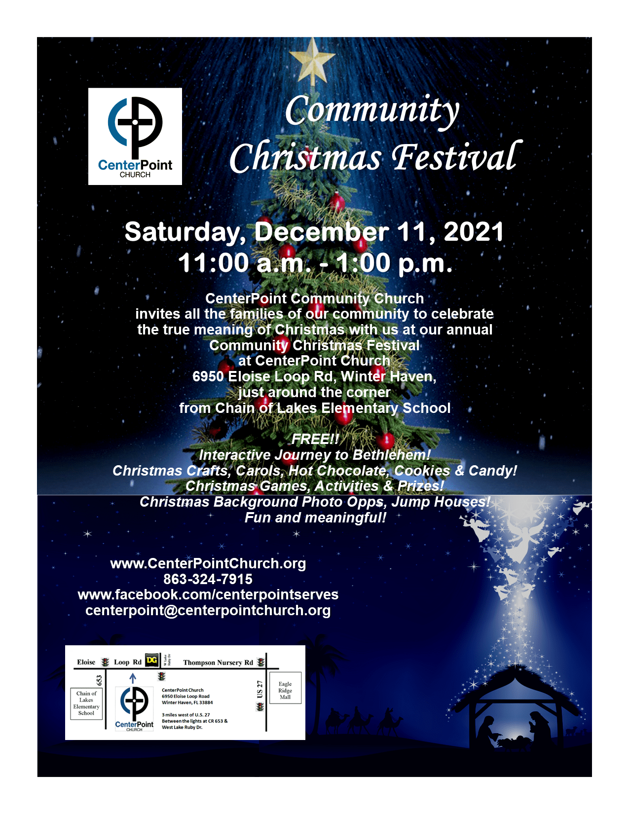 Community Christmas Festival | Center Point Church