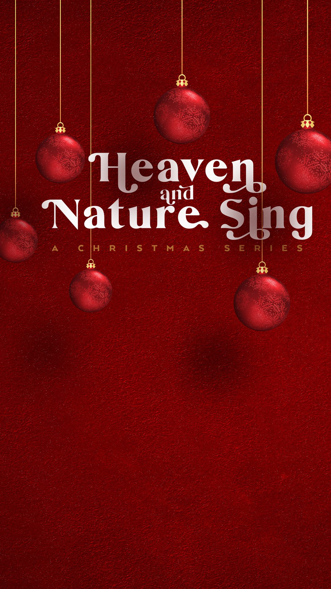 Heaven And Nature Sing: The Benediction