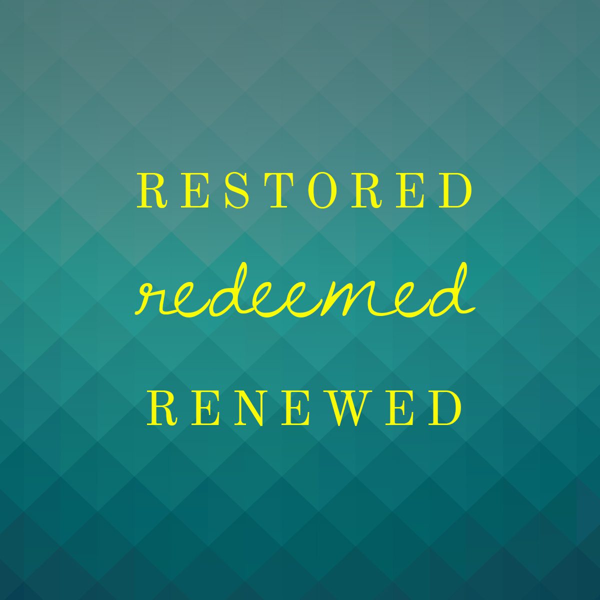 Refresh and Renewed!