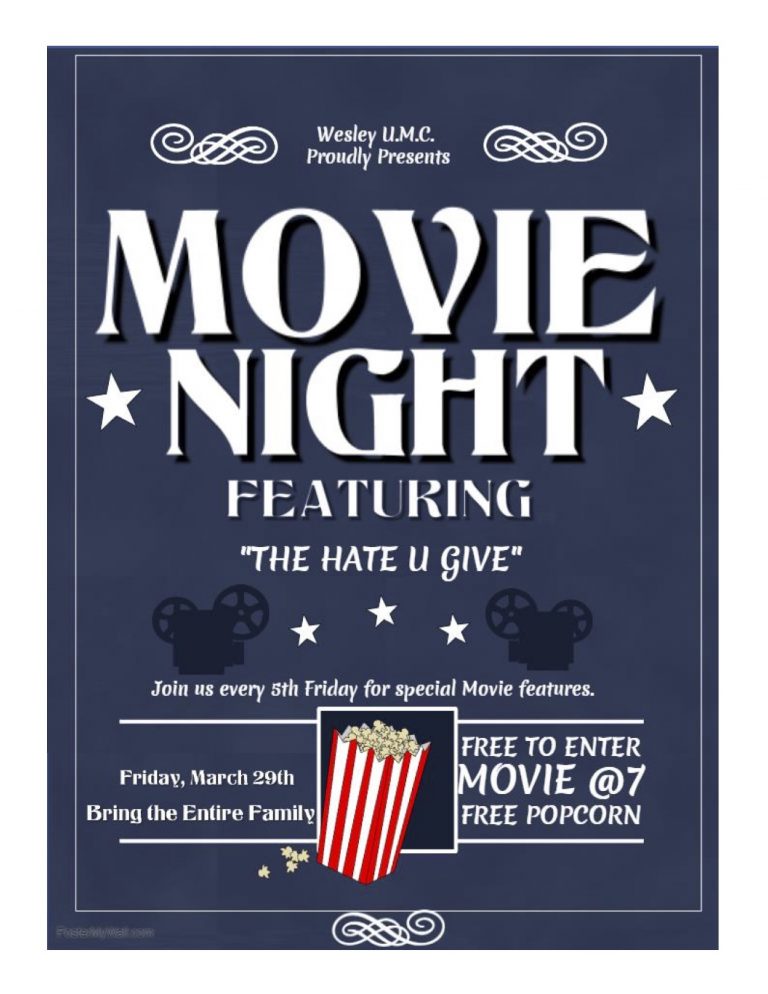 Family Movie Night | Wesley United Methodist Church