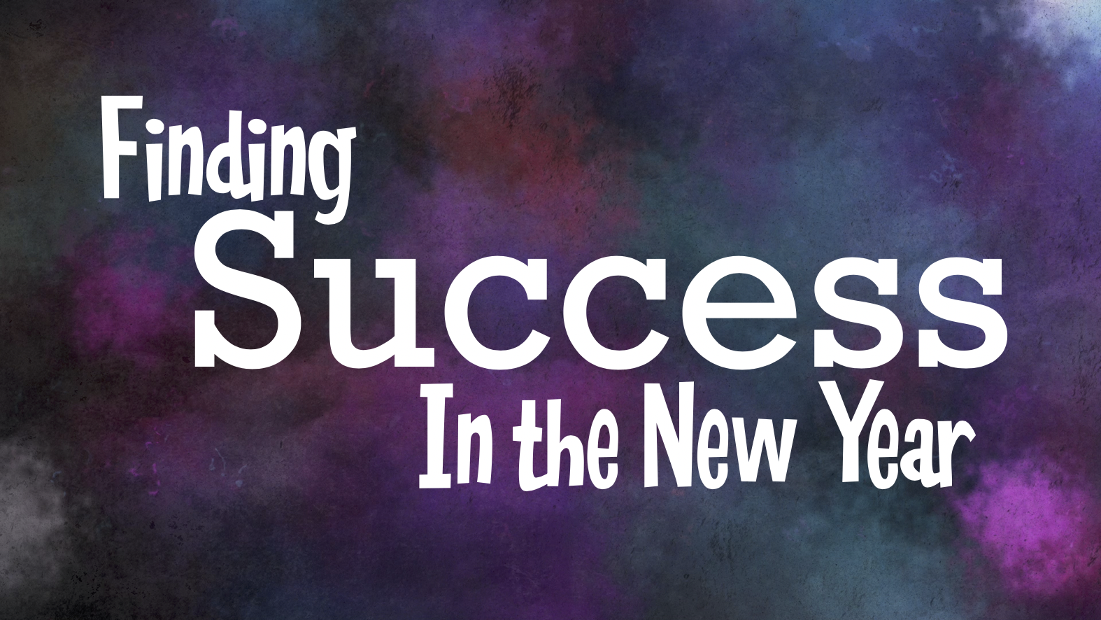 Finding Success in the New Year message series logo