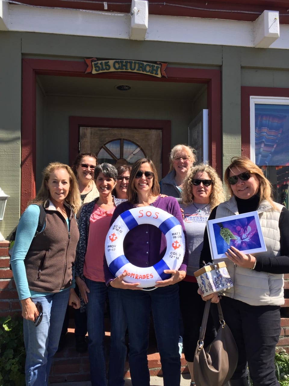 Moms in Arms Linked Fervently in Prayer for Their Children Mariners