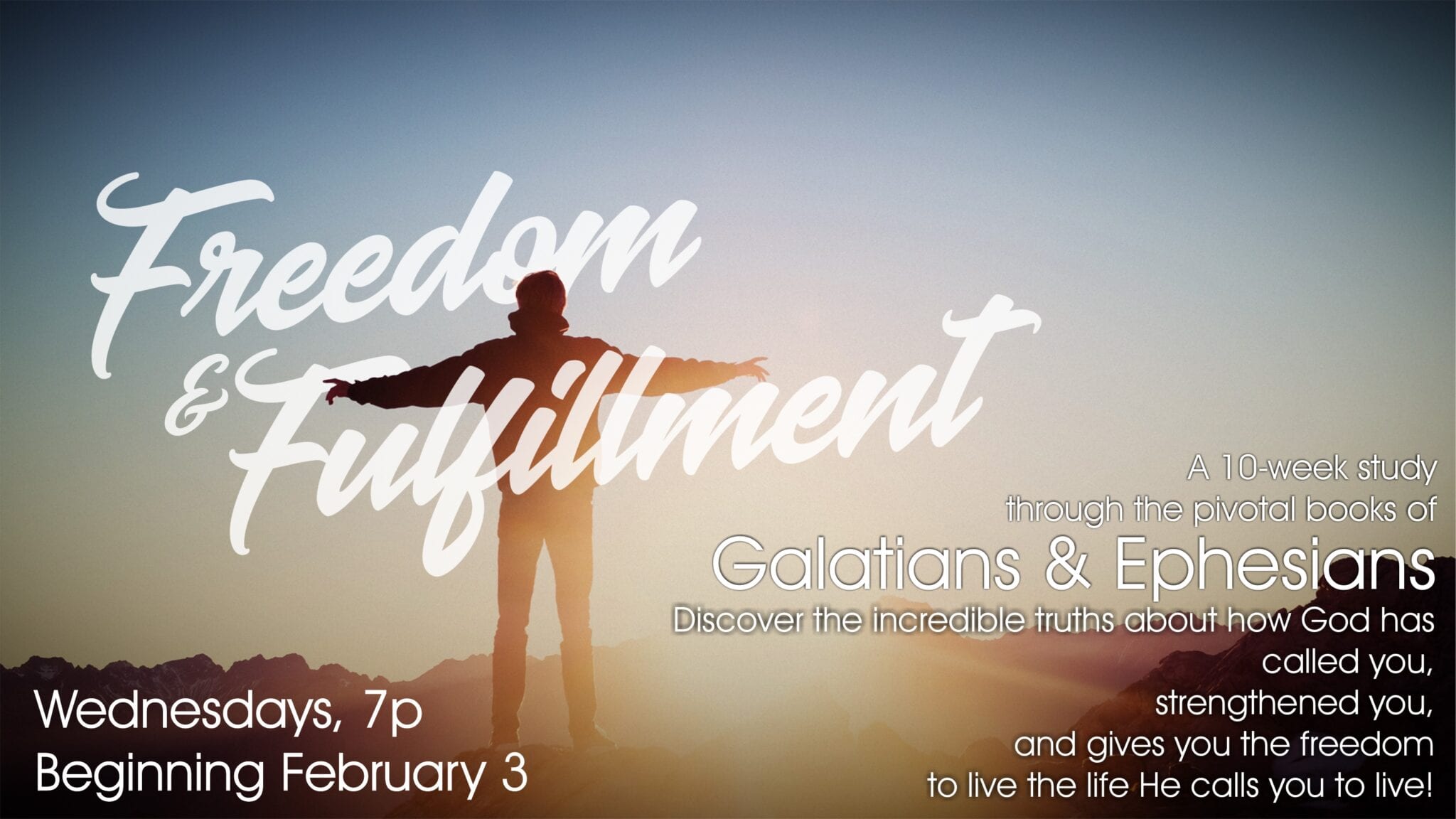 Freedom & Fulfillment Bible Study