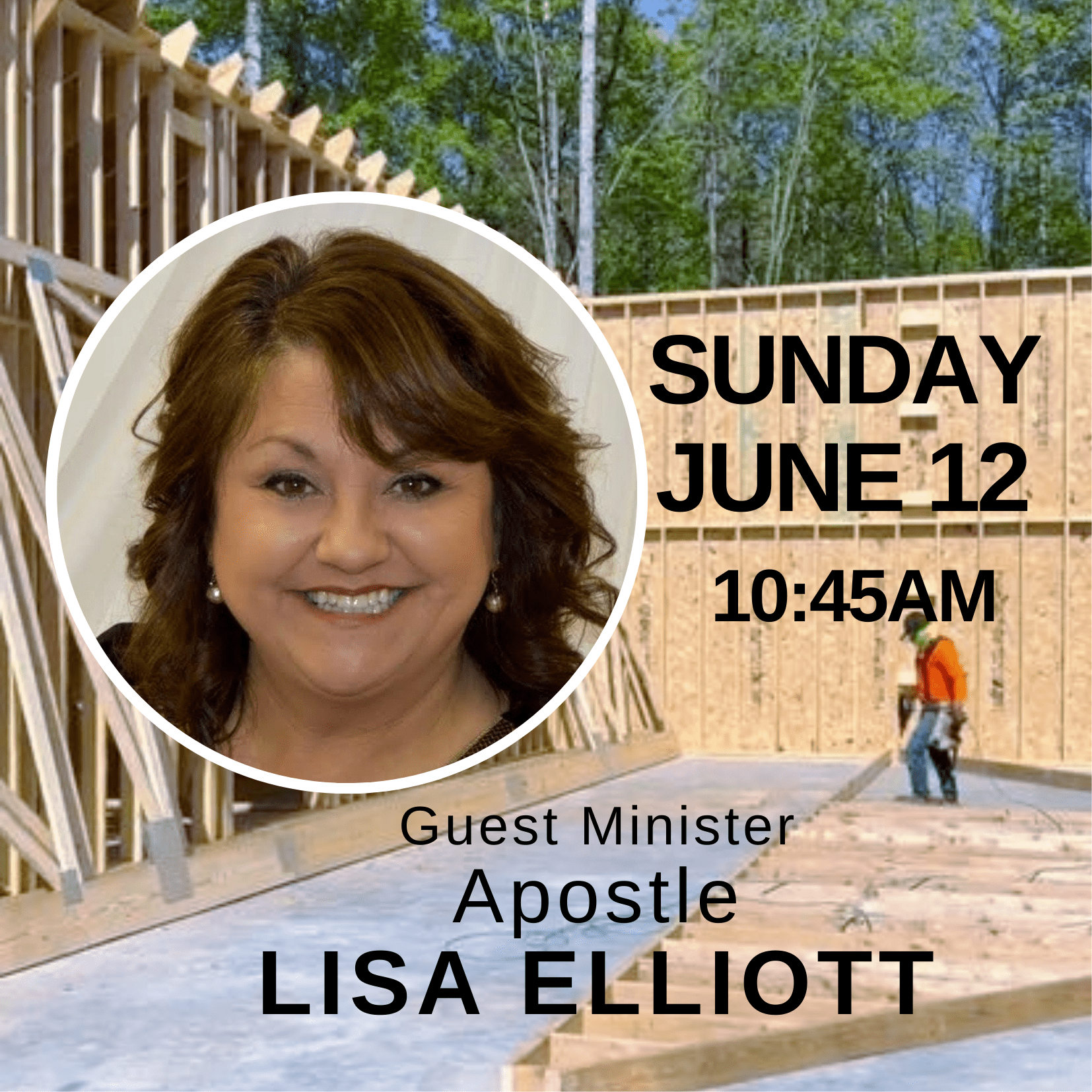SPECIAL GUEST MINISTER APOSTLE LISA ELLIOTT