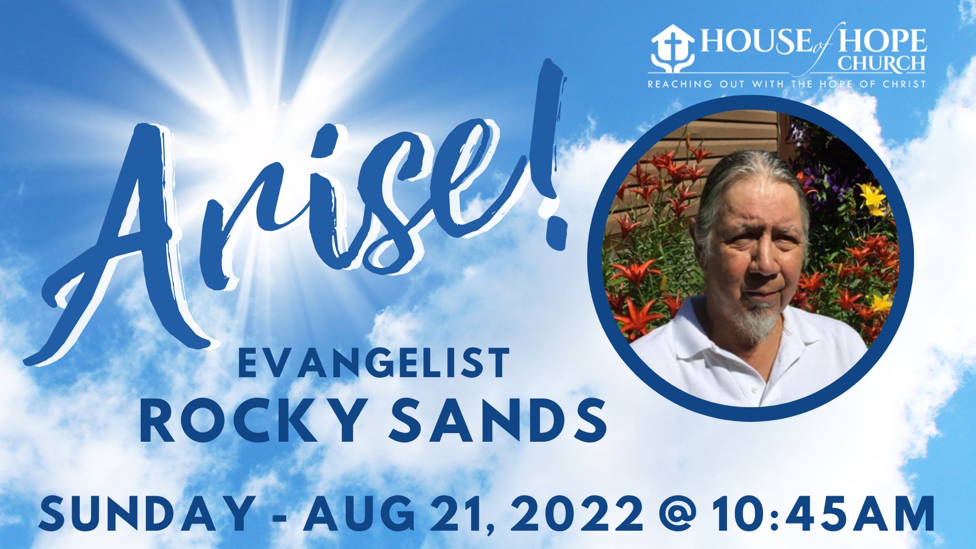 ARISE SUNDAY SERVICE GUEST SPEAKER EVANGELIST ROCKY SANDS