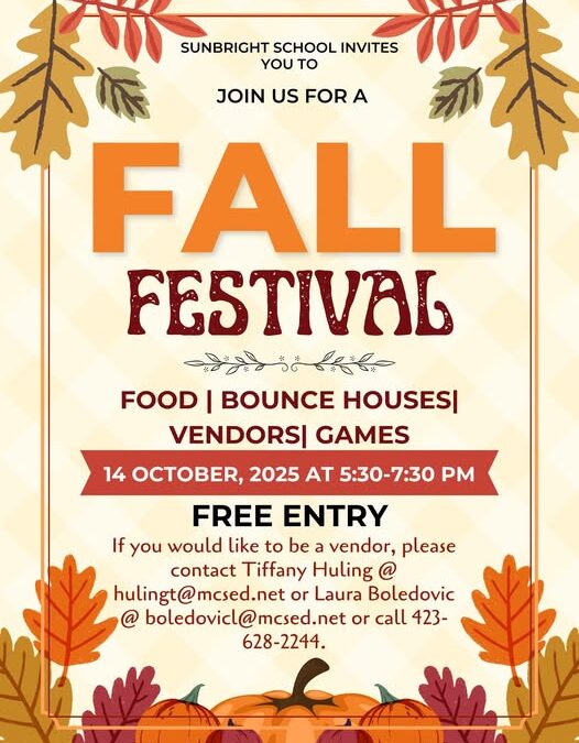 Sunbright School Fall Festival