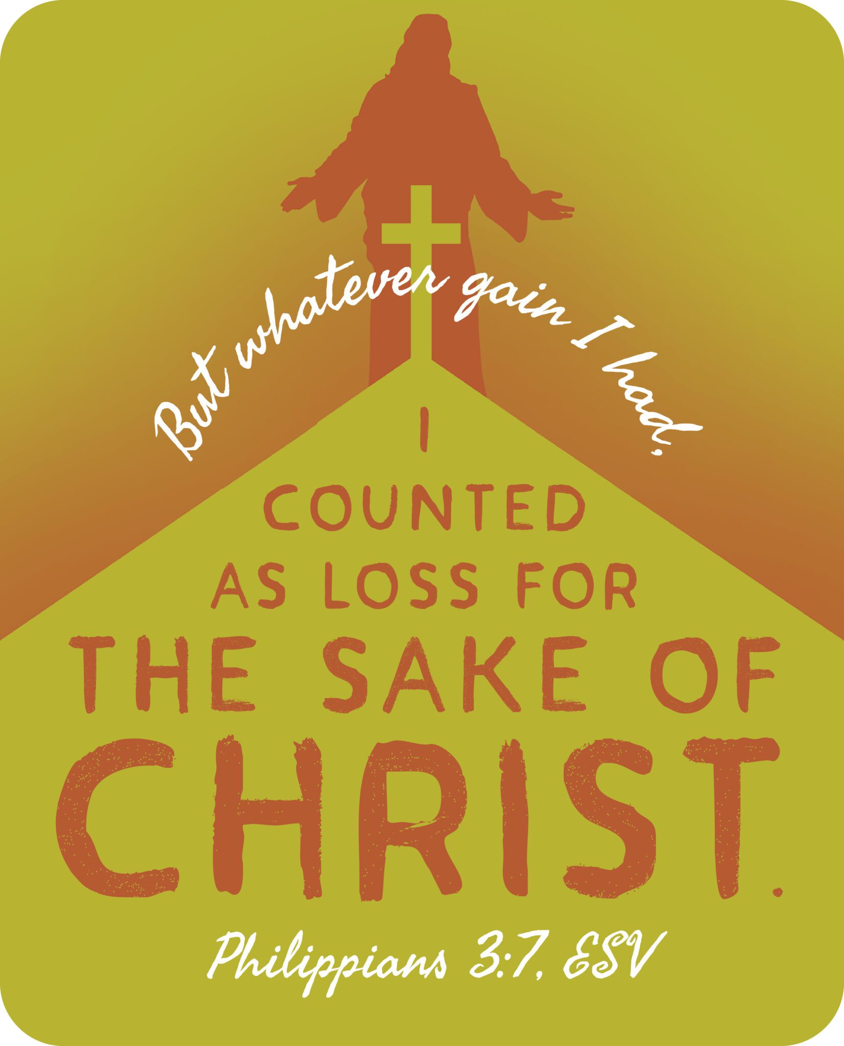 Losing All To Gain Christ