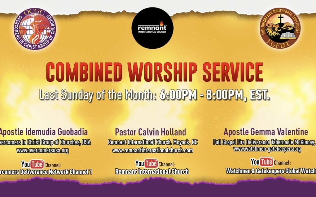 Combined Worship Service