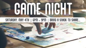 join us for a game night
